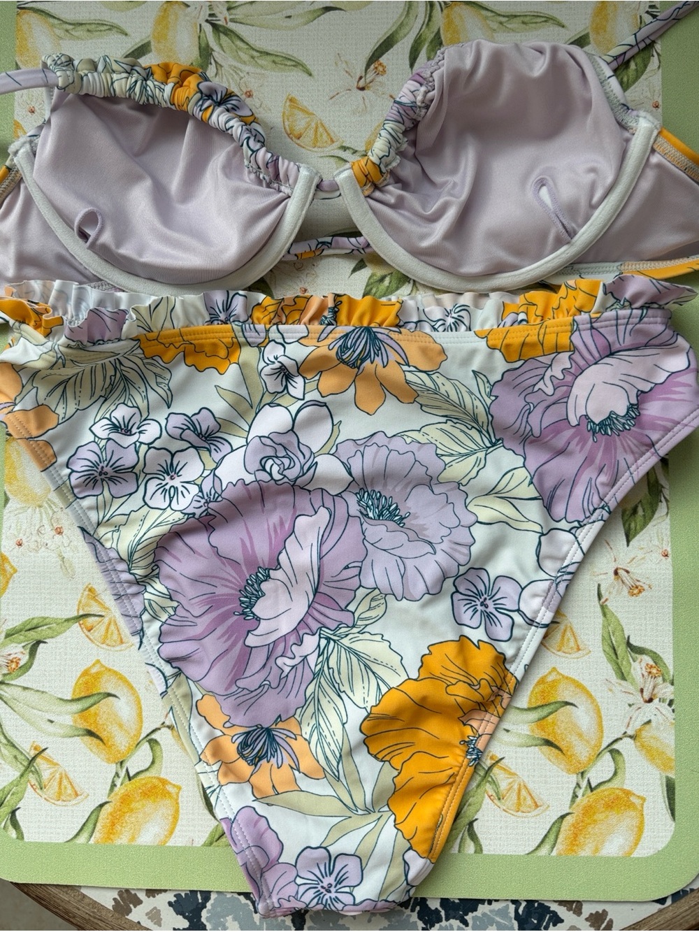 Four Bathing suit and one Bikini Top - Picture 13 of 14